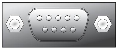 HARMAN KARDON AVR 3650 - Connecteur rs-232 - 1
