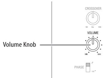 HARMAN KARDON SB 16 - Subwoofer Volume Knob - 1