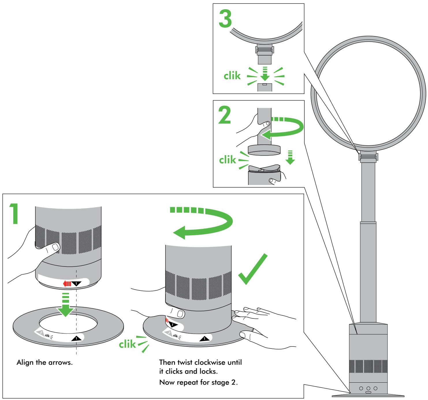 DYSON AM03 - ASSEMBLY - 1