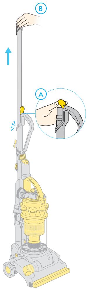 DYSON DC14 - Brush control system - 1