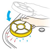 DYSON DC14 - Washing the filter - 2