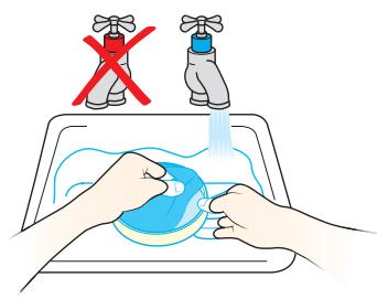 DYSON DC14 - Accessing the filter - 1