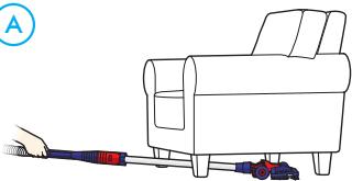 DYSON DC14 - Low reach floor tool - 2