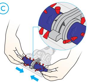 DYSON DC14 - Mini turbine head maintenance - 5