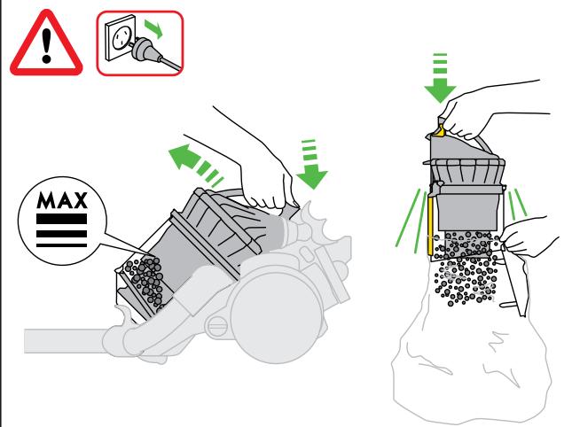 DYSON DC23 MOTORHEAD - THIS VACUUM CLEANER IS INTENDED FOR HOUSEHOLD USE ONLY - 12
