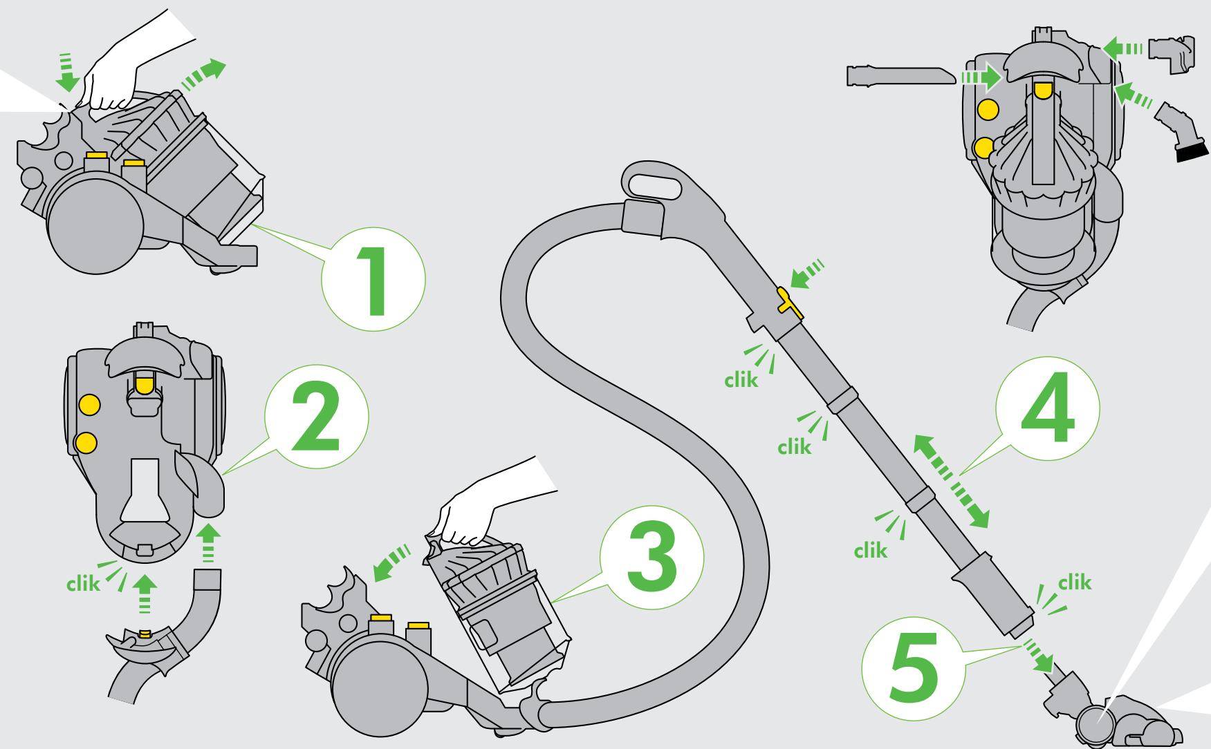 DYSON DC23 MOTORHEAD - THIS VACUUM CLEANER IS INTENDED FOR HOUSEHOLD USE ONLY - 14