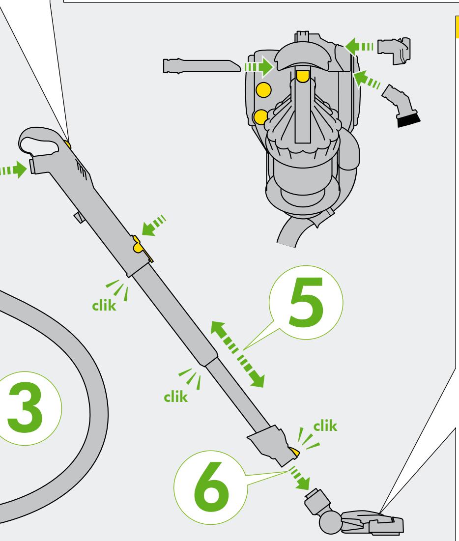 DYSON DC23 STOWAWAY - READ ALL INSTRUCTIONS BEFORE USING THIS VACUUM CLEANER - 30