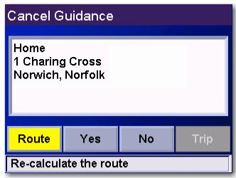 MAGELLAN 6000T - Changing the Route Method - 1