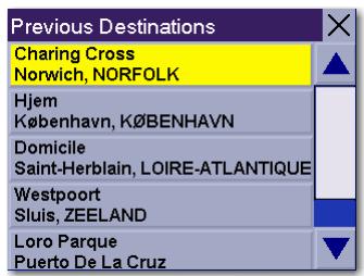 MAGELLAN 6000T - Previous Destinations - 1
