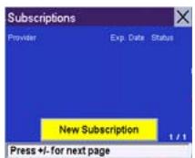 MAGELLAN 6000T - Activating the Free Subscription - 1