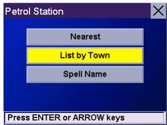 MAGELLAN 6000T - List By Town - 1