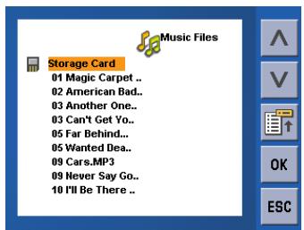 MAGELLAN 6000T - Select Browse Music - 3