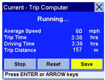 MAGELLAN 6000T - Saving the Current Trip Report - 1