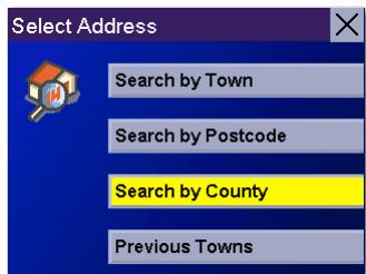MAGELLAN 6000T - Search by County / Area - 1