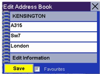 MAGELLAN 6000T - Saving Your Current Location to Your Address Book - 1