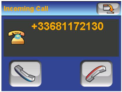 MAGELLAN 6000T - Incoming call - 1