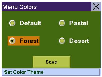 MAGELLAN 860T - Menu Colors - 3