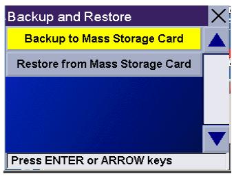 MAGELLAN 860T - Backup to Mass Storage Card - 1