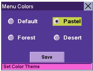 MAGELLAN 860T - Menu Colors - 2