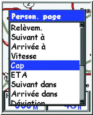 MAGELLAN EXPLORIST 400 - Personnaliser les informations de la carte - 1