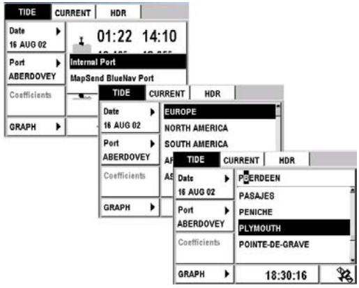 MAGELLAN FX324 MAP - Select a value from the list. - 1