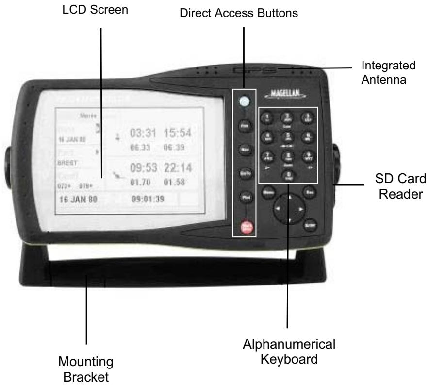 MAGELLAN FX324 MAP - General View of the Device: Front - 1