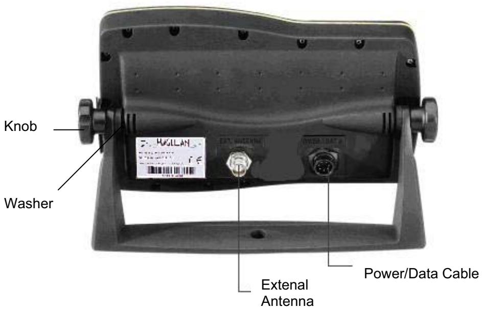 MAGELLAN FX324 MAP - General View of the Device: Back - 1