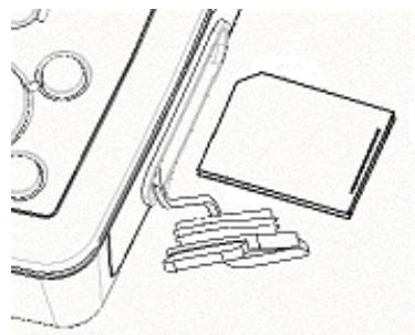 MAGELLAN FX324 MAP - Installing an SD Card - 1