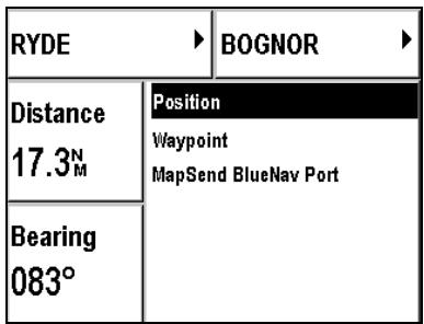 MAGELLAN FX324 MAP - - Waypoint No. 1 - 1