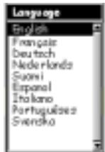 MAGELLAN MERIDIAN COLOR - Step 2: Select Language - 1