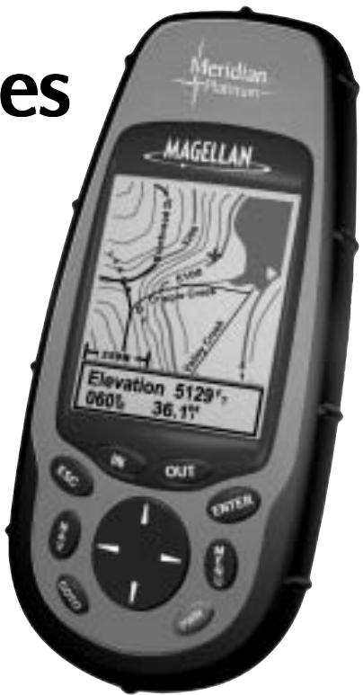 MAGELLAN MERIDIAN COLOR - Meridian® Series of GPS Receivers - 1