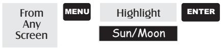 MAGELLAN MERIDIAN COLOR - Sun/Moon Display - 1