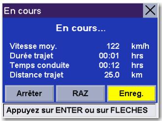 MAGELLAN ROADMATE 360 - Afficher un carnet de voyage enregistré - 1