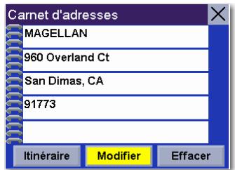 MAGELLAN ROADMATE 360 - Sélectionner des destinations - 5