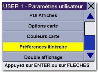 MAGELLAN ROADMATE 360 - Préférences itinéraire - 1