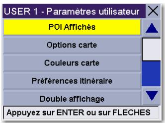 MAGELLAN ROADMATE 360 - Sélection POI affichés - 1