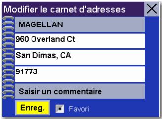MAGELLAN ROADMATE 360 - Sélectionner des destinations - 3