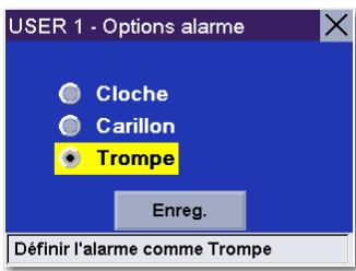 MAGELLAN ROADMATE 360 - Options alarme - 2
