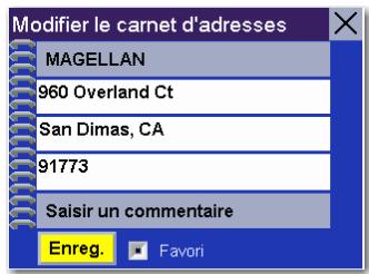 MAGELLAN ROADMATE 360 - Sélectionner des destinations - 3