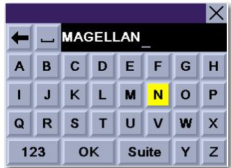 MAGELLAN ROADMATE 360 - Sélectionner des destinations - 1