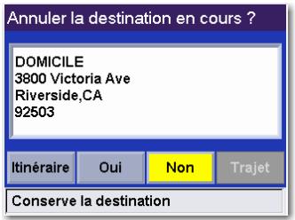 MAGELLAN ROADMATE 360 - Annuler un itinéraire calculé - 3