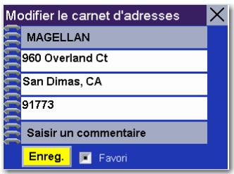 MAGELLAN ROADMATE 360 - Sélectionner des destinations - 6