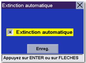 MAGELLAN ROADMATE 360 - Extinction automatique - 2