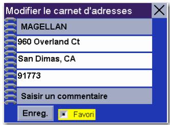 MAGELLAN ROADMATE 360 - Sélectionner des destinations - 2