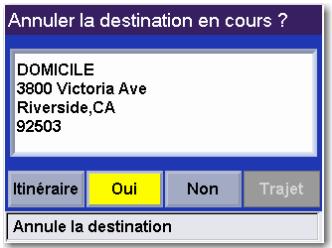 MAGELLAN ROADMATE 360 - Annuler un itinéraire calculé - 2