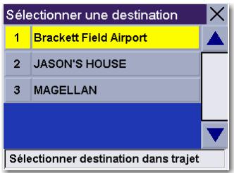 MAGELLAN ROADMATE 360 - Sélectionner des destinations - 2