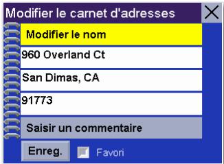 MAGELLAN ROADMATE 360 - Sélectionner des destinations - 6