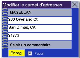 MAGELLAN ROADMATE 360 - Sélectionner des destinations - 1