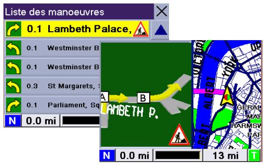 MAGELLAN ROADMATE 6000T - Voyager avec le mode alerte activé - 1