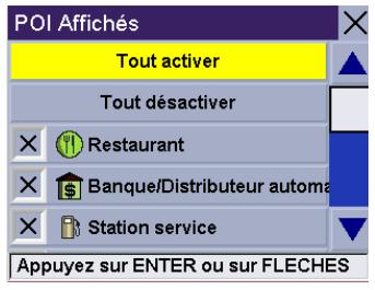 MAGELLAN ROADMATE 6000T - Chapitre 8 : options de navigation - 1
